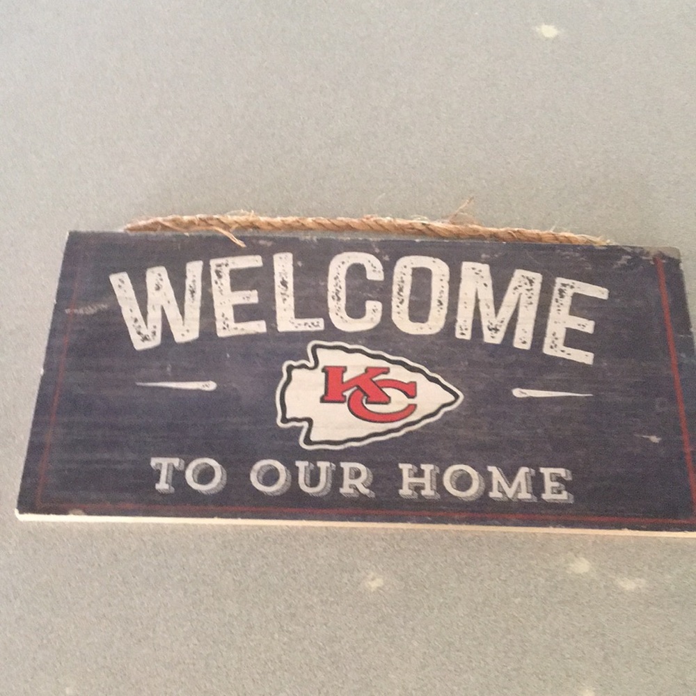 Kansas City Chief’s Wall Sign